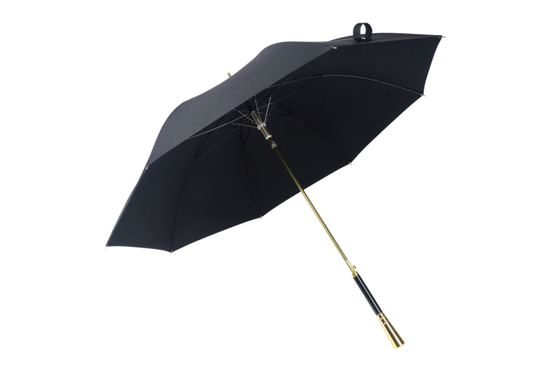 金色权杖铝合金直柄伞 YK-ZB209
