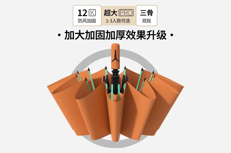 12K144骨全自动开收伞 yk-SJZD162